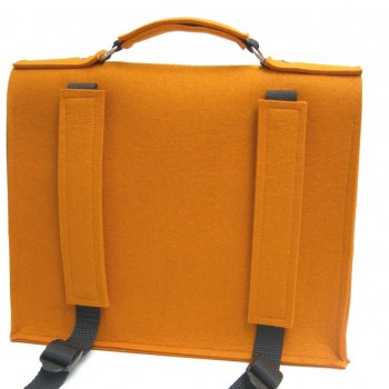 Retro Boekentas - Warm Oranje