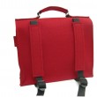Backside Retro Schoolbag - Red