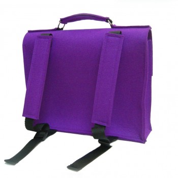 Arrire Rtro Cartable - Violet