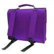 Arrire Rtro Cartable - Violet