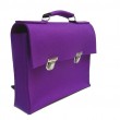 Retro Schoolbag - Purple