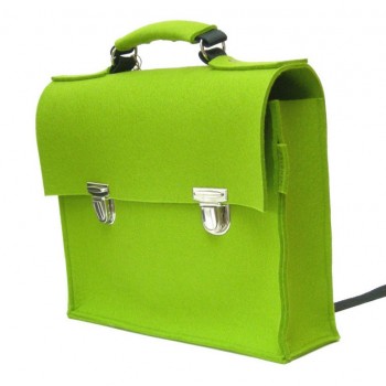 Retro Schoolbag - Lime