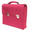 Retro Schoolbag - Raspberry