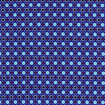 Bulle Bleue Motif