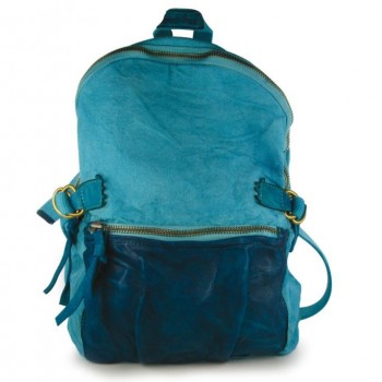 vintage backpack turquoise