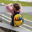 Enfant avec Color My World Sac  Dos