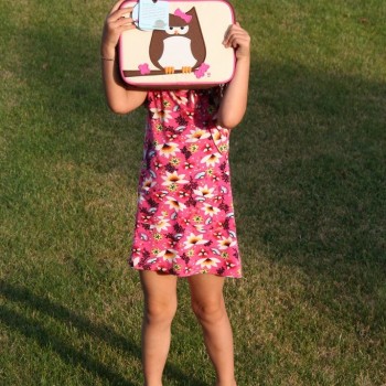 Toddler with Papar Lunch Box