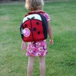Child with Cute As a Bug Backpack