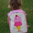 Toddler with Dolce and Panna Backpack