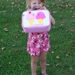 Girl with Dolce and Panna Lunch Box