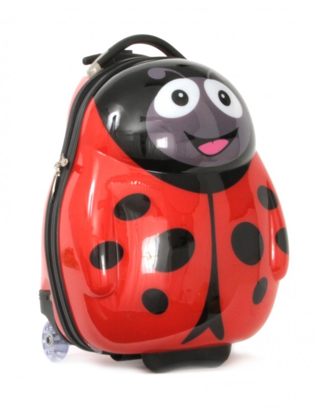 Cuties & Pals Suitcase for children, Polka the Ladybug | Zaino