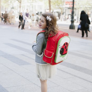 Girl with Ju-Ju Backpack