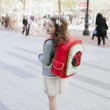 Girl with Ju-Ju Backpack