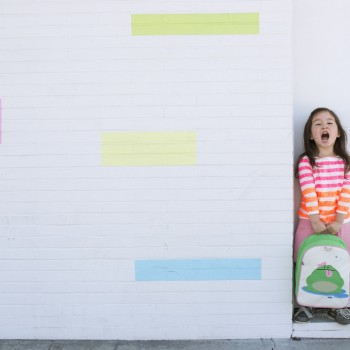 Toddler with Katharina Backpack