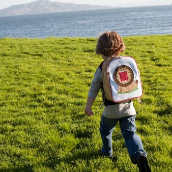 Toddler with Rory Backpack